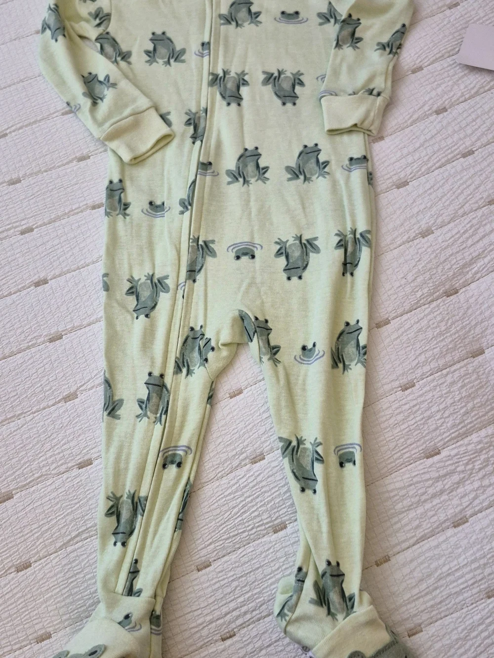 2 For 1 Baby Print Footed Pajamas